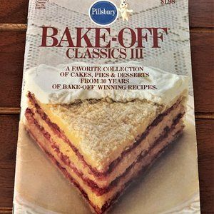 Vintage 'Pillsbury Bake-Off Classics 111' Cooking Magazine - Issue No. 26, 1986